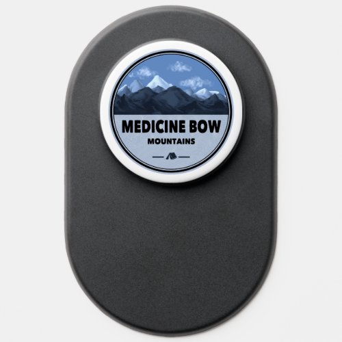 Medicine Bow Mountains Colorado Wyoming Camping PopSocket