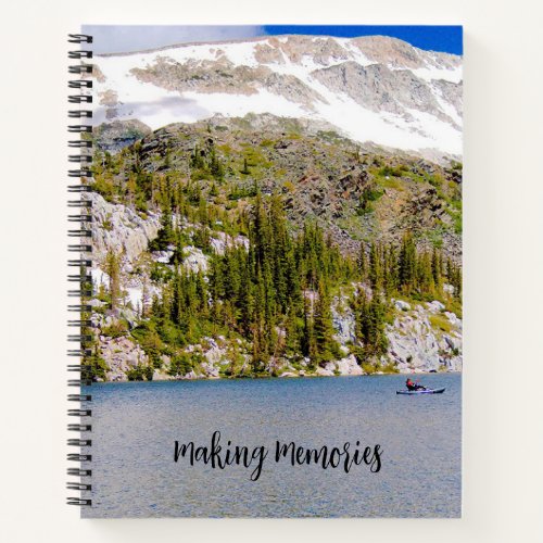 Medicine Bow Mountains Wyoming in the Summer Notebook