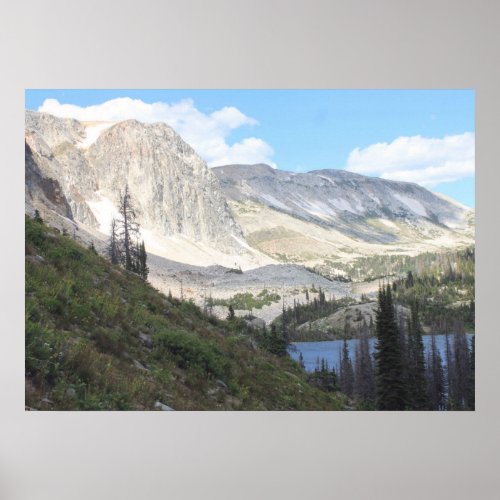 Medicine Bow Peak Scenic Poster