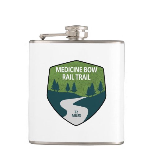 Medicine Bow Rail Trail Flask