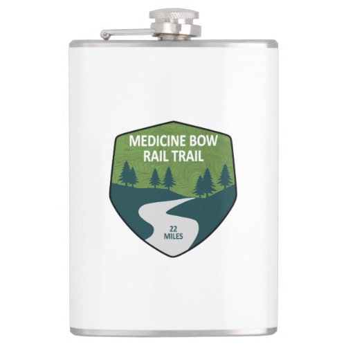 Medicine Bow Rail Trail Flask