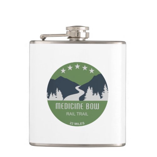 Medicine Bow Rail Trail Flask