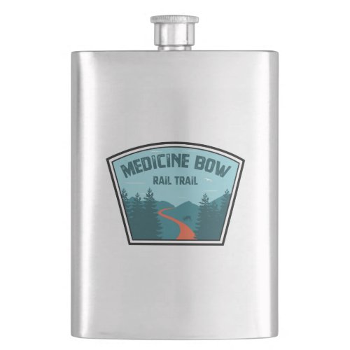 Medicine Bow Rail Trail Flask