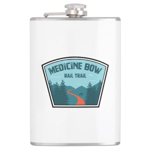 Medicine Bow Rail Trail Flask