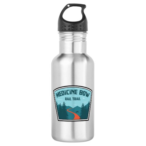 Medicine Bow Rail Trail Stainless Steel Water Bottle