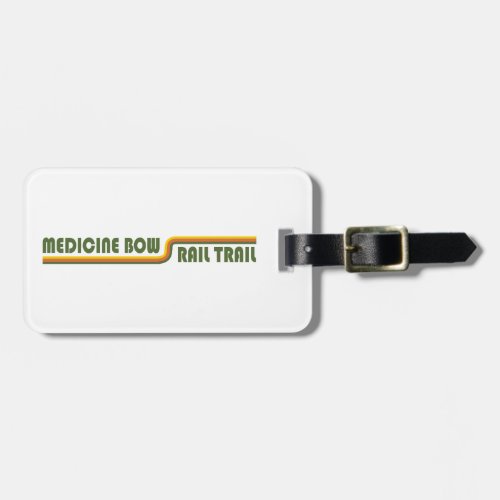 Medicine Bow Rail Trail Wyoming Luggage Tag