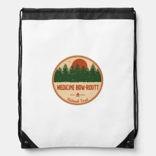 Medicine Bow-Routt National Forest Drawstring Bag