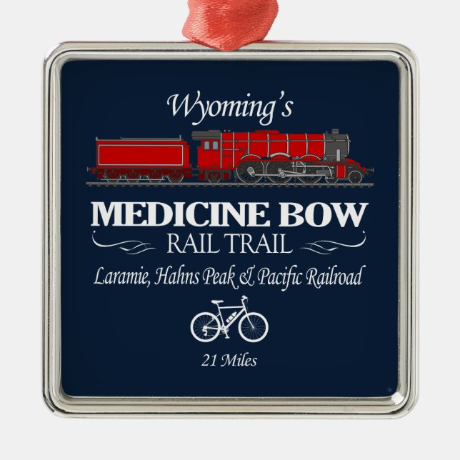 Medicine Bow RT (RT2) Metal Ornament (Front)
