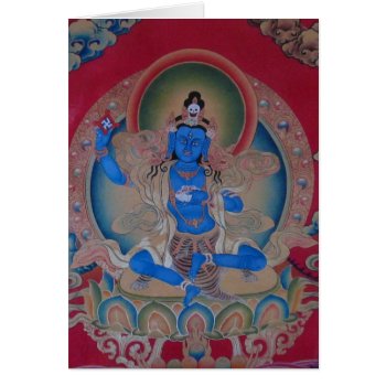 Medicine Buddha Card by Rinchen365flower at Zazzle