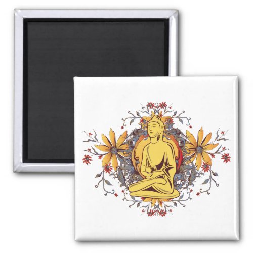 Medicine Buddha in Meditation Magnet