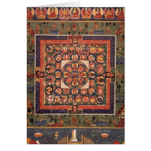 Medicine Buddha Mandala Cards (Front)