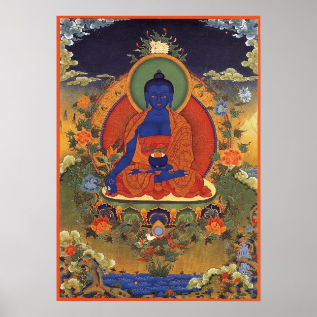 Medicine Buddha Poster (Front)