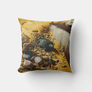 Medicine Bundle Throw Pillow
