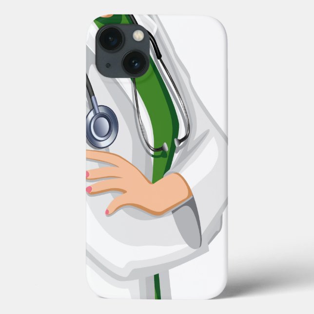 Medicine Female  Doctor Case-Mate iPhone Case (Back)