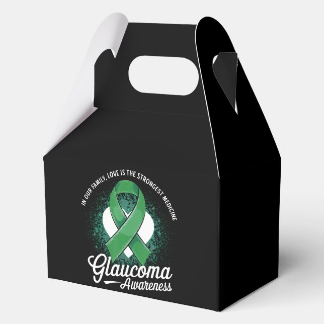 Medicine Glaucoma Awareness Favor Boxes (Front)
