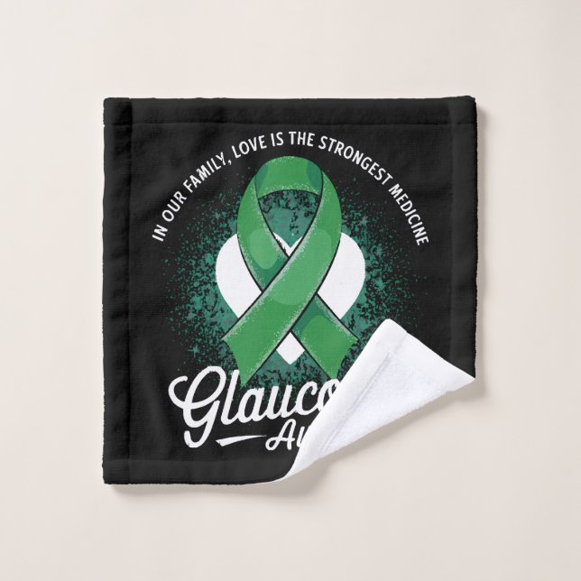 Medicine Glaucoma Awareness Wash Cloth (Wash Cloth)