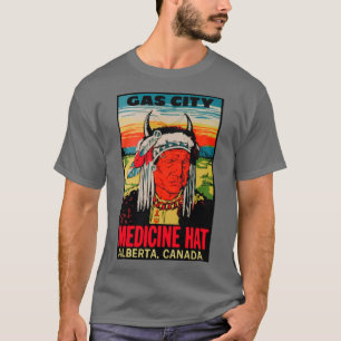 Medicine Hat Alberta Canada Vintage Travel T-Shirt