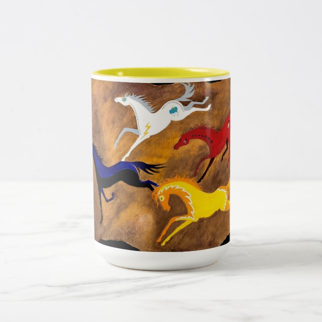 Medicine Horses Mug (Center)