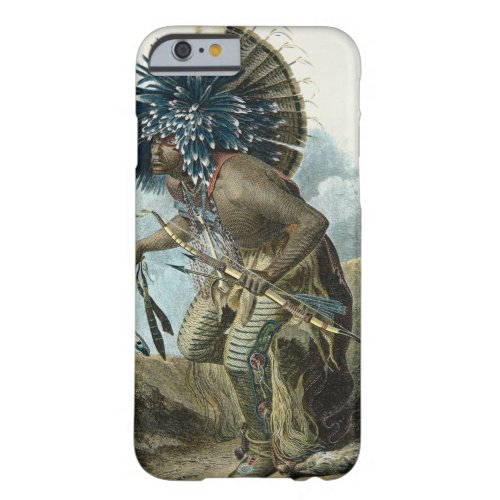 Medicine man of the Mandan tribe in the costume of Barely There iPhone 6 Case