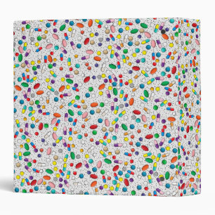 Medicine Medication Capsule Pill 3 Ring Binder