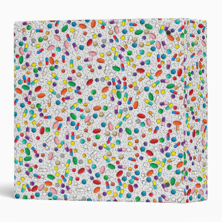 Medicine Medication Capsule Pill 3 Ring Binder