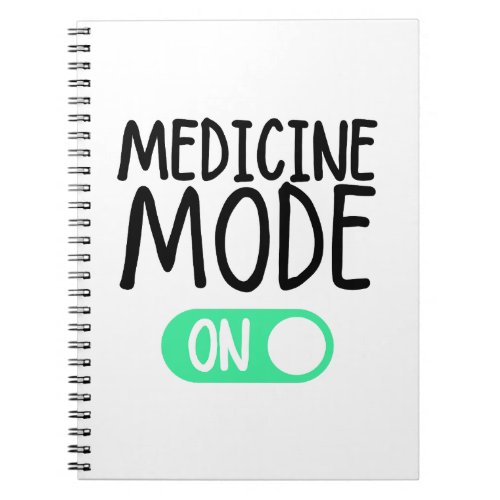 Medicine mode On Notebook
