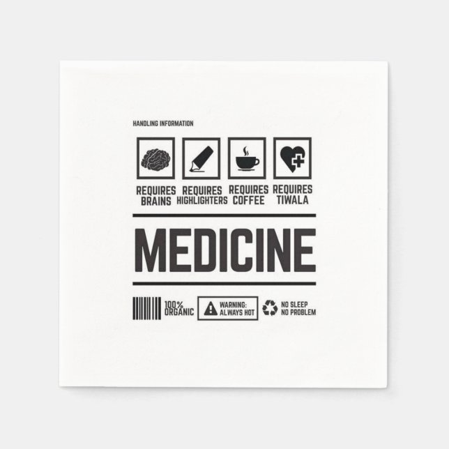 medicine napkins (Front)