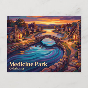 Medicine Park USA Postcard