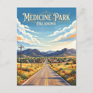 Medicine Park USA Postcard
