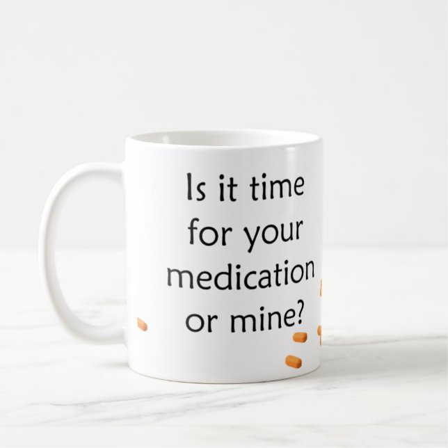 Medicine Time Mug (Left)