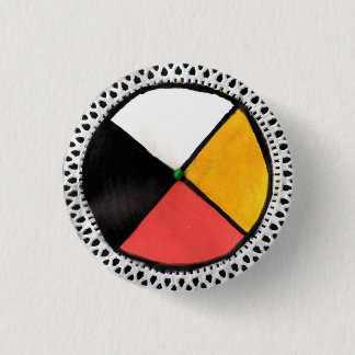 Medicine Wheel Button