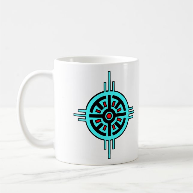 Medicine Wheel Coffee Mug (Left)