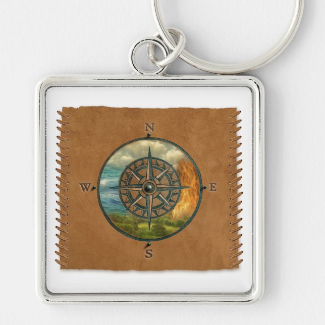 Medicine Wheel - Keychain (Front)