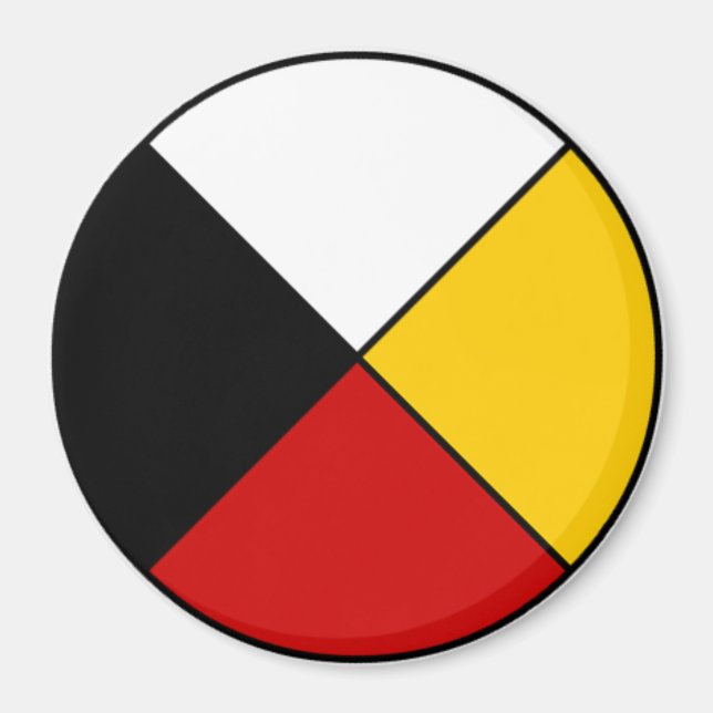 Medicine Wheel Magnet (Front)