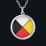 medicine Wheel - Necklace<br><div class="desc">Medicine Wheel Necklace</div>