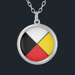 medicine Wheel - Necklace<br><div class="desc">Medicine Wheel Necklace</div>