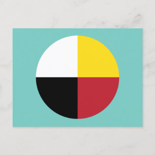 Medicine Wheel Postcard
