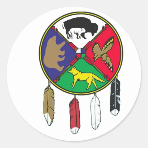 Medicine Wheel Sticker