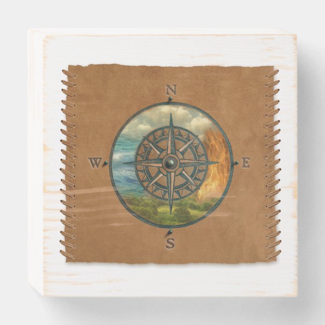 Medicine Wheel - Wood Box Art (Front Horizontal)