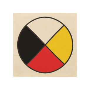 Medicine Wheel Wood Wall Art