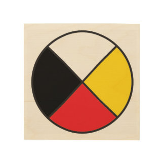 Medicine Wheel Wood Wall Art