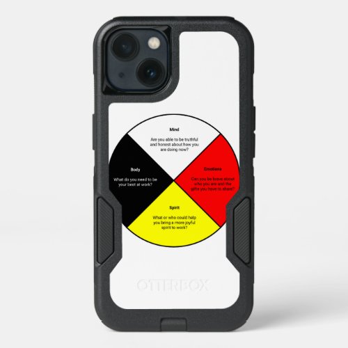 Medicine Wheel words Otterbox Case