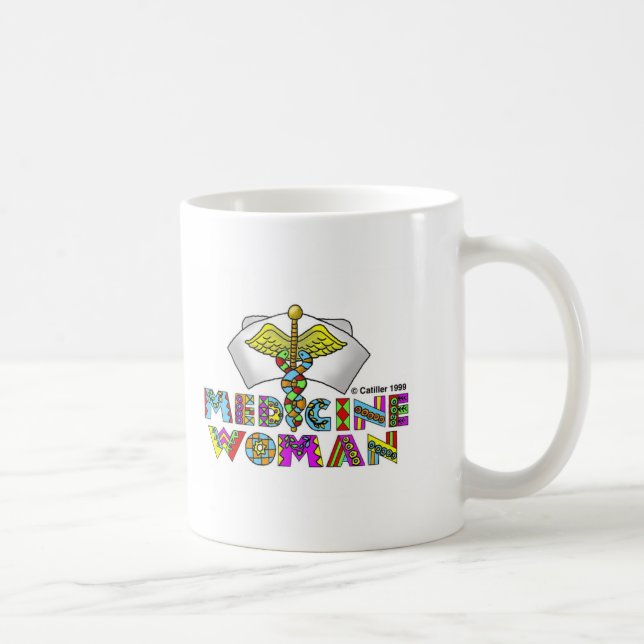 Medicine woman  coffee mug (Right)