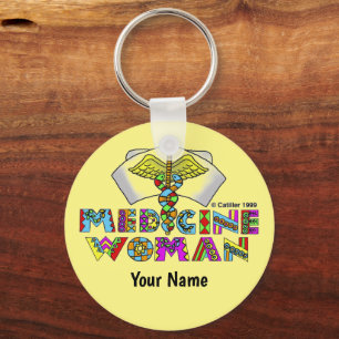 Medicine Woman Keychain