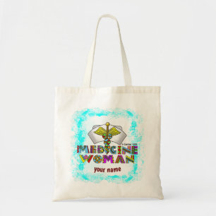 Medicine woman tote bag