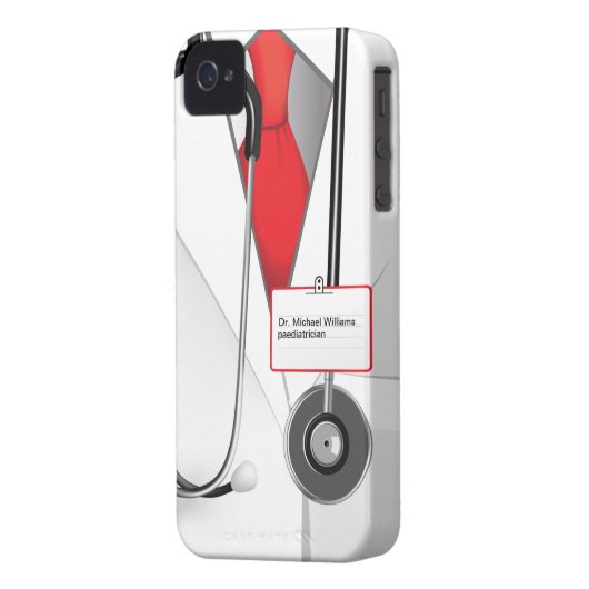 Medicines Doctor Case-Mate iPhone Case (Back Left)