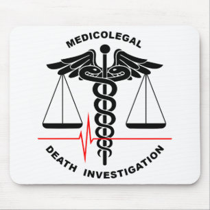 Medicolegal Death Investigation Mouse Pad