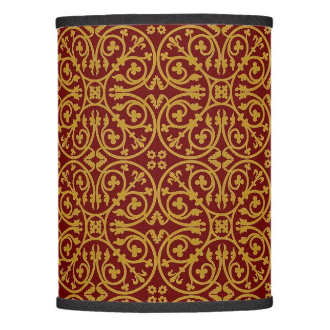 Medieval 13th Century Pattern Lamp Shade (Front)