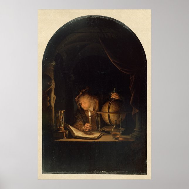 Medieval Alchemist Philosopher Poster (Front)