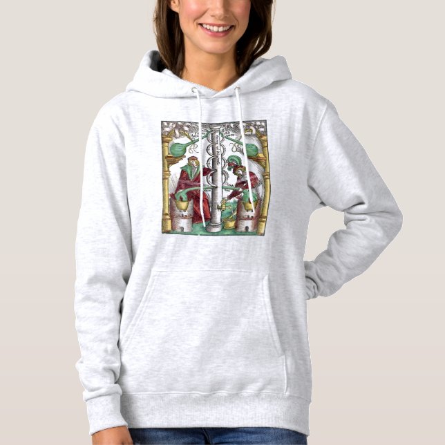Medieval Alchemy Distillation Hoodie (Front)